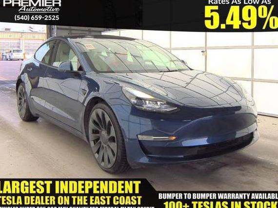 TESLA MODEL 3 2022 5YJ3E1EC3NF245276 image